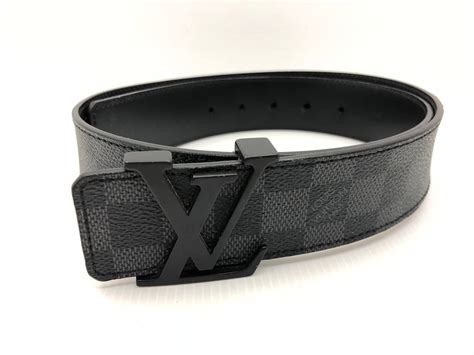 louis vuitton damier graphite belt replica|louis vuitton damier belt men.